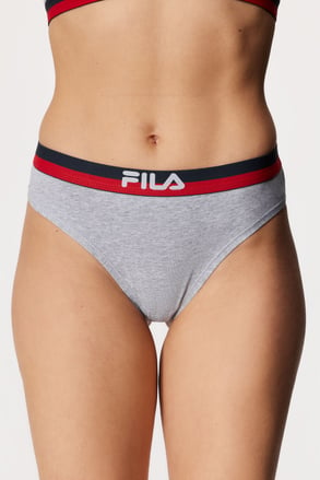 Damskie figi FILA Underwear Grey String
