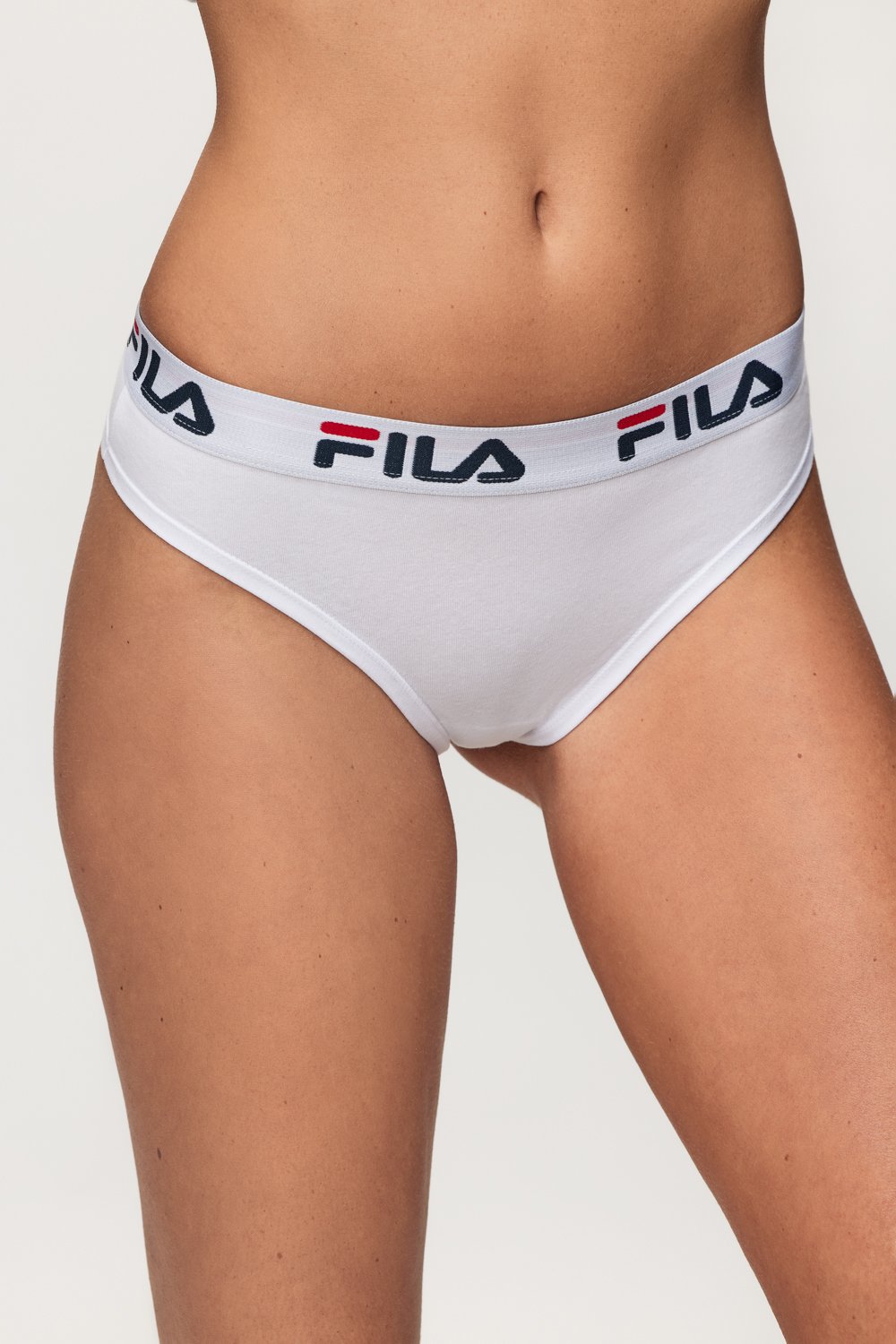 Bijele ženske gaćice FILA Underwear String | Astratex.hr