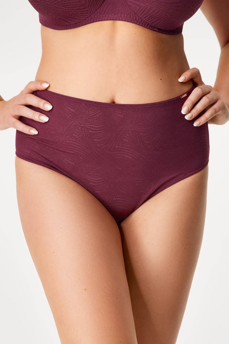Klassischer Slip Ximena mit hohem Bund Klassischer Slip Ximena mit hohem Bund