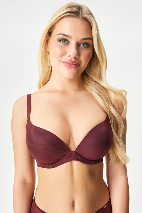 Sutien Origins Shimmer Wine Push-Up Plunge Sutien Origins Shimmer Wine Push-Up Plunge