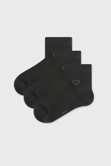 3PACK Dámské ponožky Filiona - černá