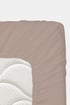 Spannbettlaken Baumwolle beige FittedBeige_ART_03