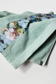 Handdoek Essenza Home Fleur groen