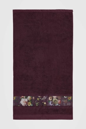 Ręcznik Essenza Home Fleur fioletowy