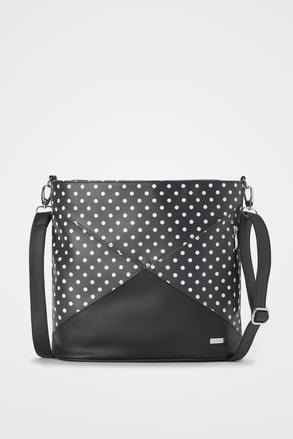 Kabelka přes rameno Dara bags Florrie Middle BW Dots