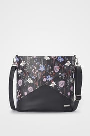 Kabelka cez rameno Dara bags Florrie Middle Blue Flower