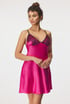 Verführerisches Satin Negligee Frivolie kurz Frivolie_kos_02 - rosa