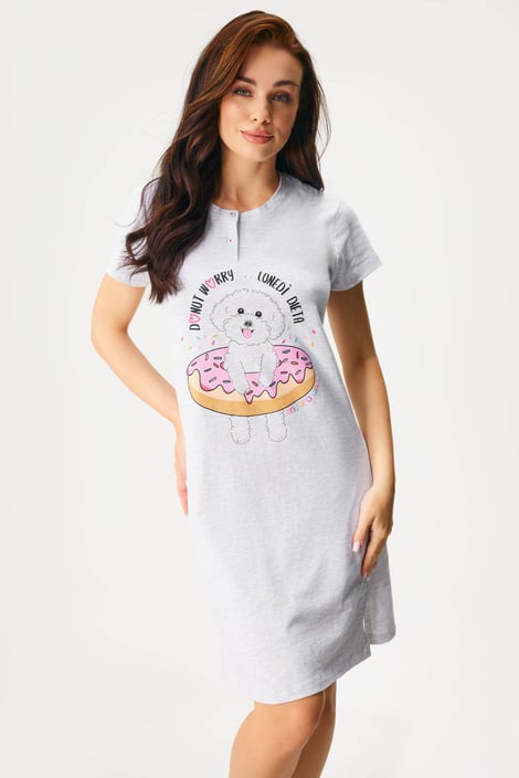 Noční košile Donut krátká Noční košile Donut krátká
