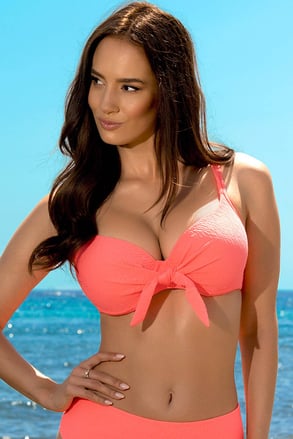 Horní díl plavek Gabi Apricot Push-Up