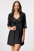 Damen-Bademantel Graceful GracefulX11_zup_15 - schwarz