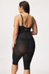 PLUS SIZE Smoothwear alakformáló bugyi lábszárral HWSMTHShort_kal_19 - fekete