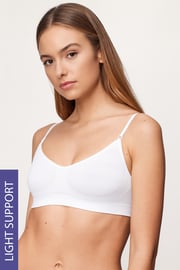 Nieusztywniany bezszwowy biustonosz sportowy Hanna