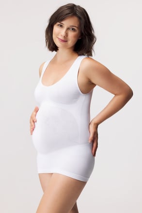 Bezešvá těhotenská košilka - antibakteriální