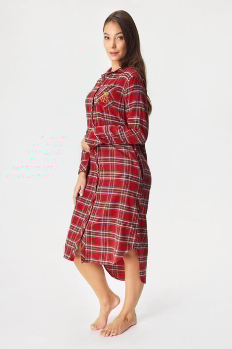 Nachthemd Ralph Lauren Brushed Twill lang