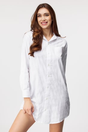 Cămașă de noapte Ralph Lauren White Cămașă de noapte Ralph Lauren White