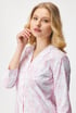 Ženska spalna srajca Ralph Lauren Rose Flowers ILN32229_kos_02 - bela-roza