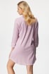 Жіноча нічна сорочка Ralph Lauren Notch Collar ILN32230_kos_02 - біло-рожевий