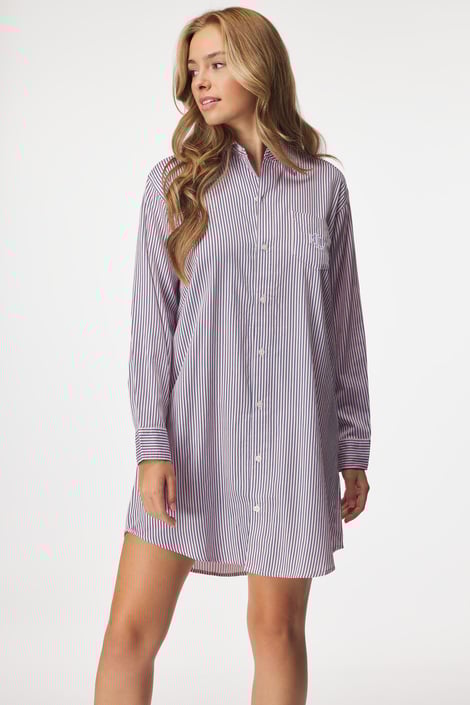 Νυχτικό Ralph Lauren Pink Stripe | Astratex.gr