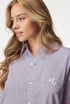 Spalna srajca Ralph Lauren Pink Stripe ILN32263_kos_03 - Róza