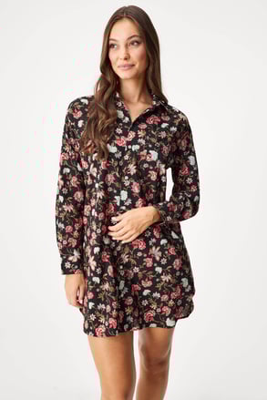 Nočná košeľa Ralph Lauren Classic Lawn krátka Nočná košeľa Ralph Lauren Classic Lawn krátka