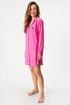 Koszula nocna Ralph Lauren Classic Pink Stripe krótka ILN32399_kos_04