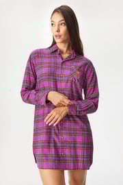 Νυχτικό Ralph Lauren Pink Plaid κοντό