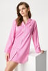 Dames nachthemd Ralph Lauren Cotton Sateen kort ILN32489_674_kos_02