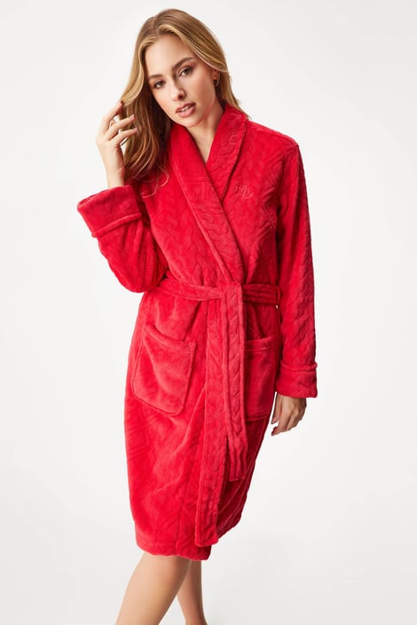 Ralph Lauren Shawl Collar meleg fürdőköpeny, rövid Ralph Lauren Shawl Collar meleg fürdőköpeny, rövid