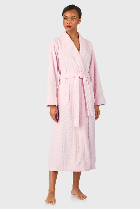 Hřejivý župan Ralph Lauren So Soft Shawl Collar dlouhý
