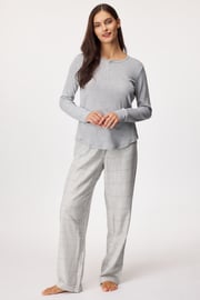 Pijama damă Ralph Lauren Grey PLD