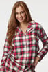 Ralph Lauren Lisa meleg flanel pizsama, hosszú ILN92283F_pyz_05 - többszínű