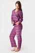 Pyžamo Ralph Lauren Pink Plaid dlhé ILN92457F_pyz_01