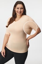 Onzichtbaar shirt onder overhemd met okselpads