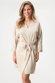 Satin-Bademantel Satine kurz Satin-Bademantel Satine kurz