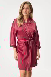 Saténový župan Satine krátký