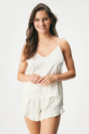 Satin-Pyjama Satine kurz