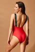 Einteiler Badeanzug Calvin Klein Meta Legacy KW0KW02422XNE_03 - rot