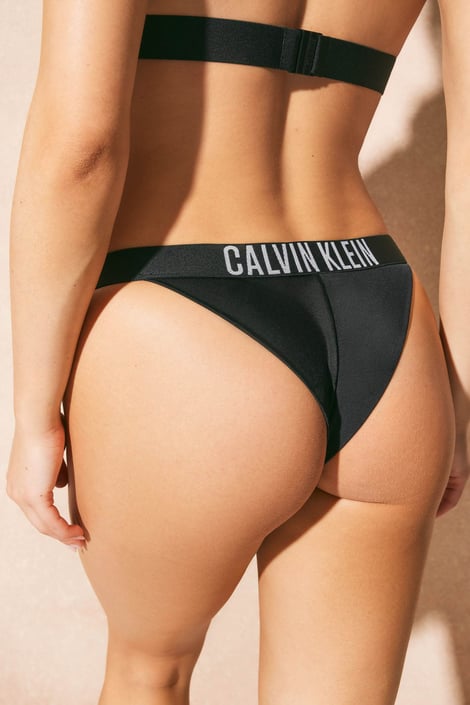 Spodnji del bikinija Calvin Klein Intense Power Black Spodnji del bikinija Calvin Klein Intense Power Black