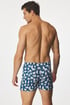 Boxershort Karlos Bears Karlos_medvII_tre_03 - blauwwit