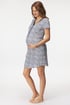 Коротка бавовняна нічна сорочка для вагітних Korfu Korfu_kos_15 - кольорова