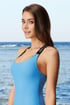 Жіночий суцільний купальник Clara L474037RBK_08 - синій