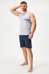 Bavlněné pyžamo Steele krátké LP1212_pyz_04