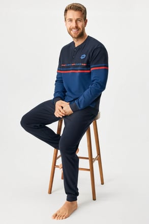 Katoenen pyjama Zaid lang