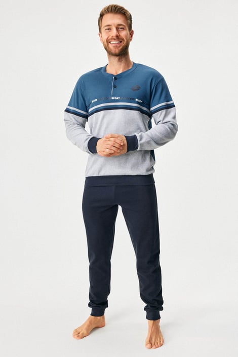 Памучна пижама Zaid дълга