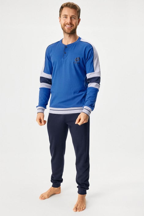 Памучна пижама Potter дълга