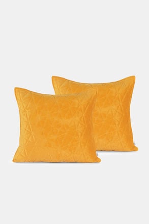 2PACK Poszewka na małą poduszkę żółta