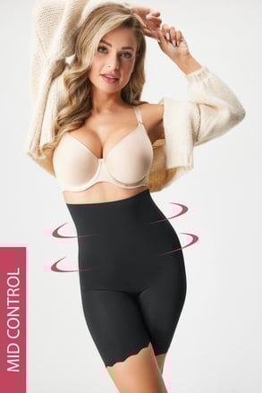 Stezne bokserice Laser cut Exclusive s visokim strukom