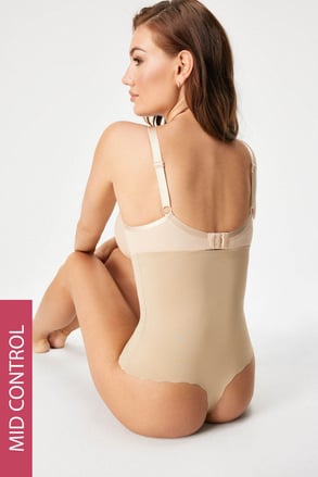 Sťahovacie tangá Laser cut Exclusive s vysokým pásom Sťahovacie tangá Laser cut Exclusive s vysokým pásom