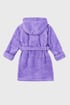 Халат за момичета Simple цвят лавандула Lavender_zup_02