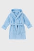 Jungen Bademantel Simple Hellblau Lightblue_zup_01